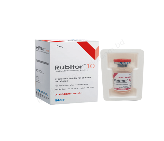Rubitor- Generic EPIRUBICIN HYDROCHLORIDE- Eskayef pharma