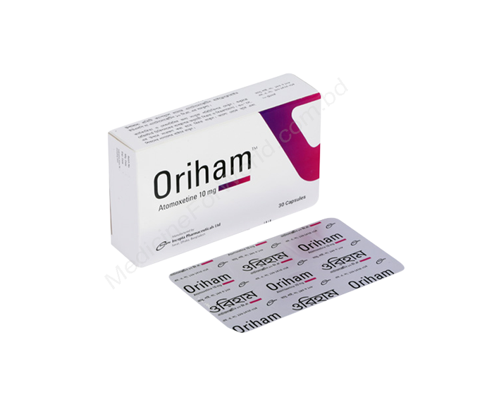 Oriham- Generic Atomoxetine Hydrochloride- Incepta Pharma
