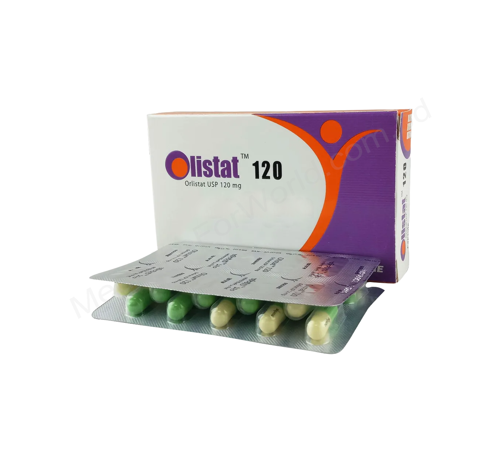Buy Olistat 120mg- 60mg online- Generic Orlistat- Square Pharma